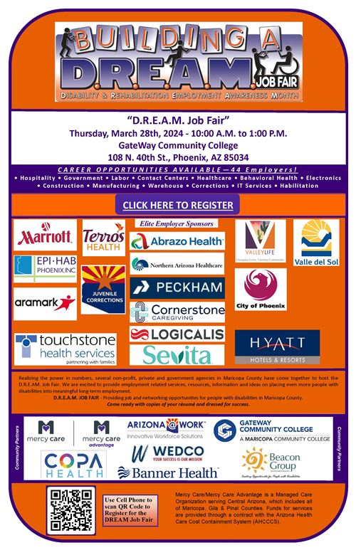 DREAM Job Fair Phx March 2024