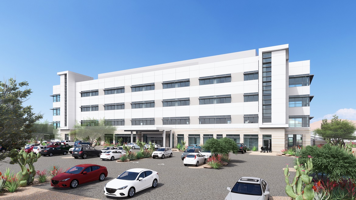 Banner Rehabilitation Hospital Tucson_Building Rendering